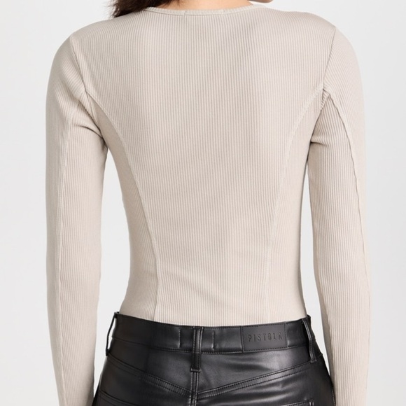 NWT AGOLDE Devlin Thong Bodysuit! - Picture 3 of 9